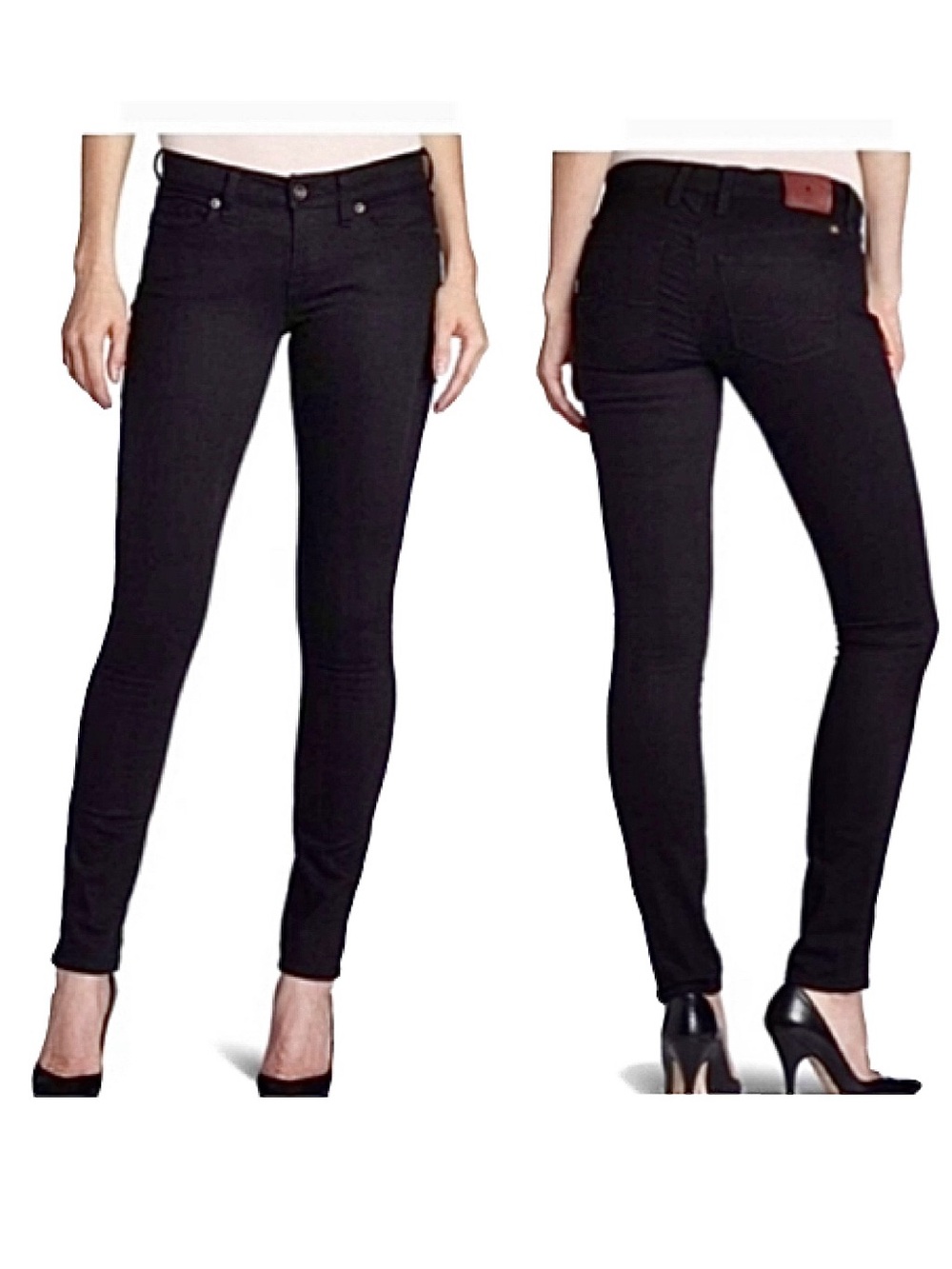 Lucky Brand Sofia Skinny Black Jeans